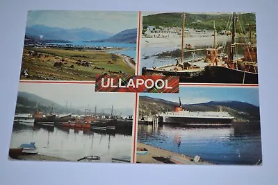 Colour Dixon Postcard Posted Multi Views Of Ullapool Cromartyshire. • £0.99