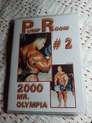 MR OLYMPIA 2000 PUMP ROOM #2.Dvd.Reg 0. Vgc • £31.25