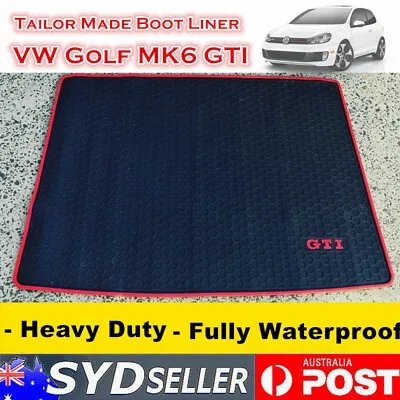 $69.95 • Buy Customized Waterproof Rubber Boot Liner Cargo Mat For Volkswagen Golf MK6 GTI