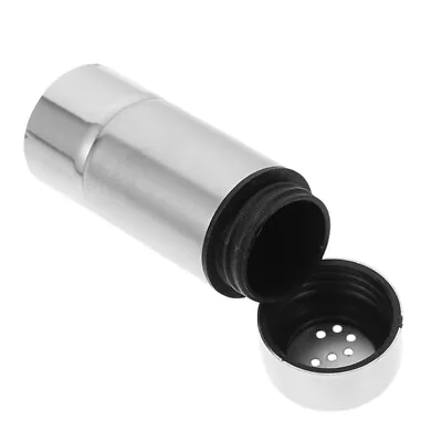  Stainless Steel Spice Bottle Salt And Pepper Shaker Seasoning Container Kitchen • £6.93