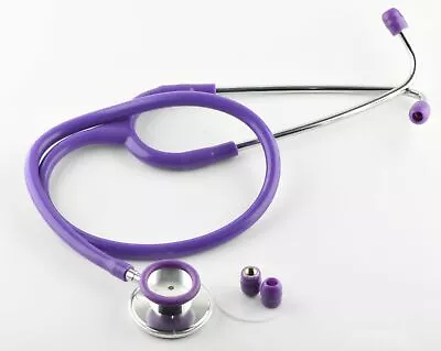 £5.99 • Buy Deluxe Dual Head Stethoscope For Medical EMT Nurse Doctor Vet Student 5 Color CE