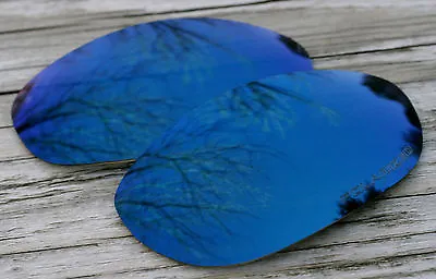 $7.99 • Buy Polarized Navy Blue Mirrored Sunglass Lenses For Oakley Monster Dog Grey Tint 