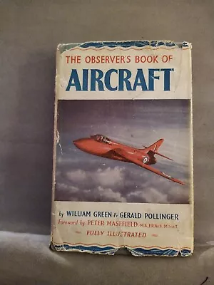 Observer's Book Of Aircraft.. Reprint 1954..vg In Near Good Dustwrapper. • £20