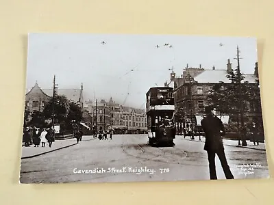 Keighley Cavendish Street Yorkshire C 1908 RPPC • £6