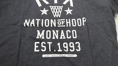 NWT K1X Rep Nation Of Hoop Logo Men's Gray Graphic Basketball T-Shirt Size  2XL • $25