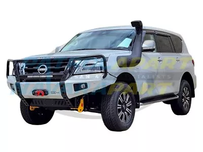 Raslarr Hooped Bullbar With Recovery Points For Nissan Patrol Y62 Series 5 Model • $4299.99