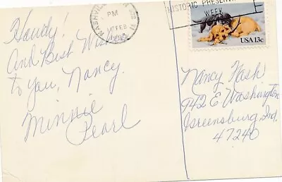 Minnie Pearl- Signed Picture Postcard • $30