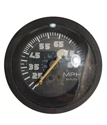 Mercury Marine Speedometer Speed Gauge Teleflex 30511 Outboard I/o Boat 80 Mph • $29.95