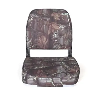 $119.98 • Buy Marine Boat Seat Low Back Comfortable Padded Bass Folding Fishing Chair Bucket 