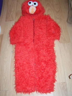 Infant Size 12-18 Months Sesame Street Elmo Plush Halloween Costume EUC • $44