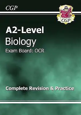 CGP Books : A2-Level Biology OCR Complete Revision & FREE Shipping Save £s • £3.33