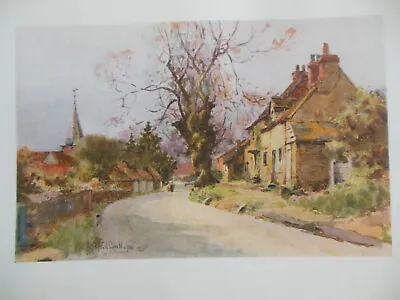 £7.99 • Buy Original 1909 HAMPSHIRE Print Of Sheet Mill, Near Petersfield By Wilfrid Ball