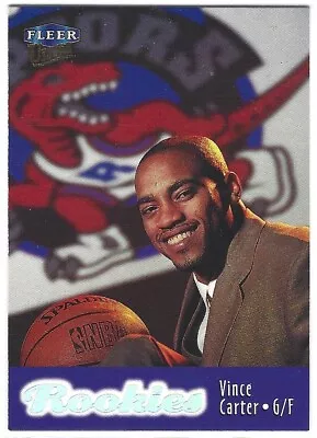 Vince Carter 1998-99 Ultra Rookie Raptors • $8