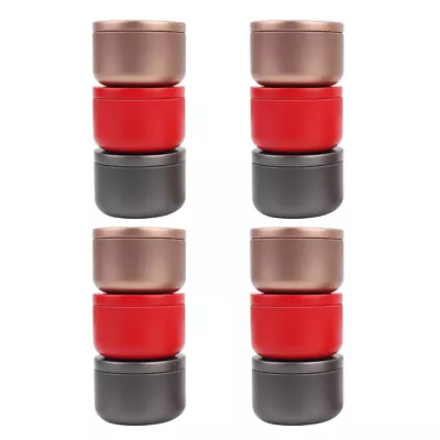 12 Pcs Metal Container Multi-function Tea Canister Small • £11.79