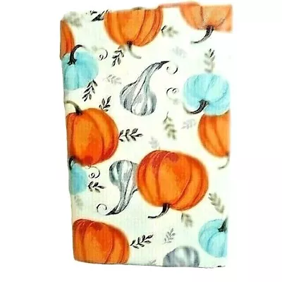 Pumpkins And Gourds Vinyl Tablecloth 52 X 70 PVC-Free Fall Dining Kitchen Table • $17.22