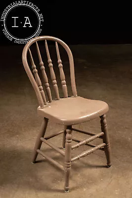 Antique Wooden Spindle Back Dining Chair • $159.50