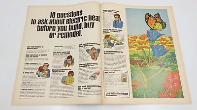 £10.32 • Buy 1972 Electric Energy Association Old Forester Whisky Adam Cigs Two Page Print Ad