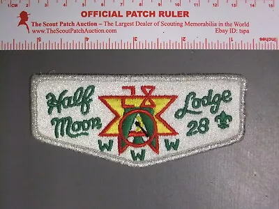 Boy Scout OA 28 Half Moon Vigil Flap 1271NN • $29