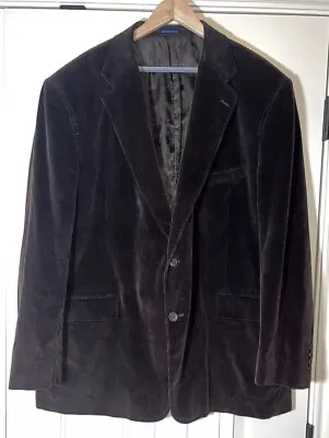 Stafford Essentials  Corduroy Jacket Blazer Sportscoat 48R Cotton Mens EUC • $25