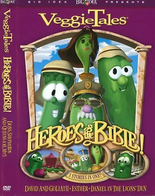 VeggieTales: Heroes Of The Bible Vol.1 DVD Children's & Family (2002) New • £12.70