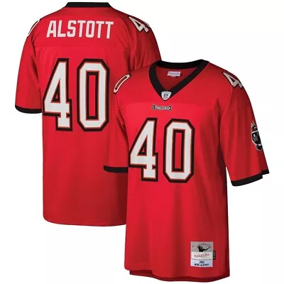 MIKE ALSTOTT Tampa Bay BUCCANEERS Mitchell & Ness Throwback LEGACY Jersey S-XXL • $206.50