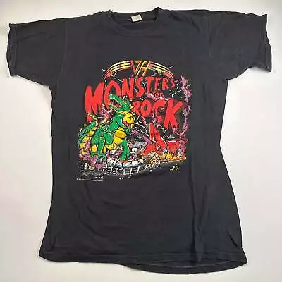 Vintage 1988 Van Halen Shirt XL Monsters Of Rock • $140