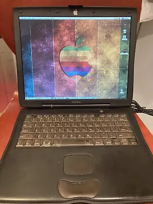 Vintage Apple Macintosh PowerBook G3 PISMO 512 RAM DVD/CDR Combo OS 9 & 10 • $300