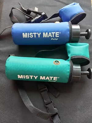 Misty Mate Pump Personal Portable Air Cooler Mister Spray Hiking Camping • $29.99