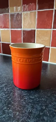 Le Creuset Utensil Holder (excluded Utensils) Excellent Condition • £20