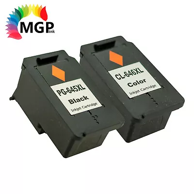 Compatible BK Color PG 645XL CL 646XL Ink Cartridge Cannon MG2965 MG2960 MG3060  • $32.50