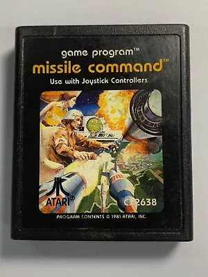 Missile Command Atari 2600 Game Cartridge Tested Working Missle • $2.99