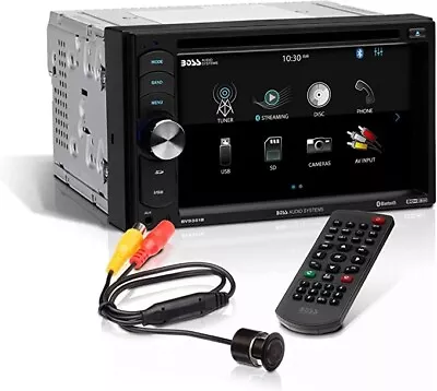 Boss Bvb9351rc Double 2-din Car Bluetooth Dvd/cd Usb Player 6.2  Backup Camera • $94.90