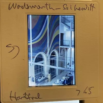 Sol Lewitt “Wadsworth Atheneum 2005” Minimalism 35mm Art Slide • $15.95