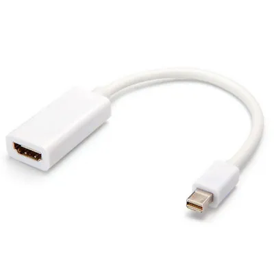 £6.94 • Buy Thunderbolt Mini Display Port To HDMI Female Cable Adapter For Apple MacBook