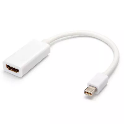 £6.94 • Buy Thunderbolt Mini Display Port To HDMI Female Cable Adapter For Apple MacBook