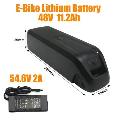 48V 11Ah Hailong Battery 1400W EBike Electric Bicycle Motor 48Volt Ebike Battery • $179.99