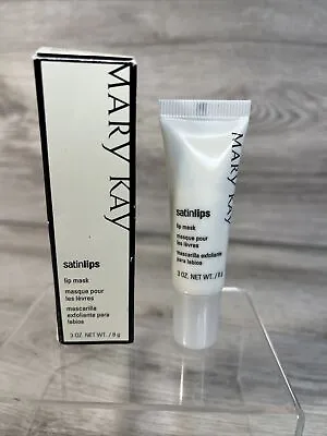 Mary Kay Satin Lips LIP MASK Fragrance-Free  Full Size 0.3 Oz New In Box 097131 • $16.99