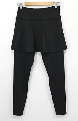 £20.46 • Buy ANIVIVO Skirt With Long Leggings Black High Waisted Pockets Modest Yoga Size M
