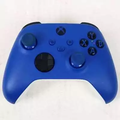 Official Xbox Series X & S Wireless Controller - Shock Blue RRP 54.99 Lot R1360 • £45.99