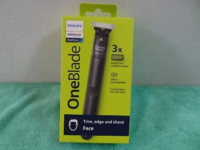 NEW  Philips Norelco OneBlade Personal Trimmer Edger And Shaver  USB-C • $39.05