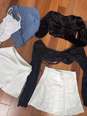Lot Of Women Clothes Top Skirts Size S H&M Romwe SHEIN • $25