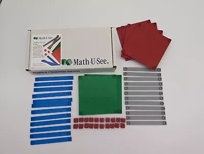 Math U See Manipulatives Algebra/Decimal Insert Kit Demme Learning  • $20