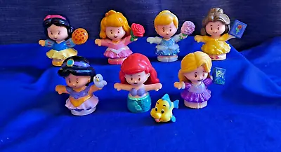 Fisher Price Little People Disney Princess 7 Piece Figures • $25