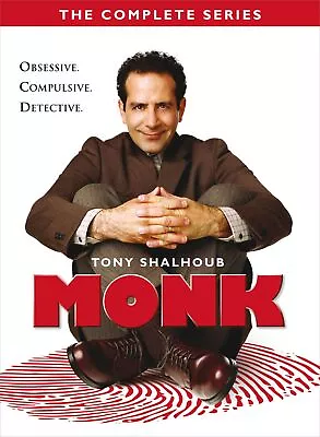 Monk The Complete Series DVD Tony Shalhoub NEW • $36.94