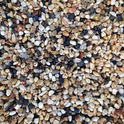 £9.99 • Buy Pea Shingle Gravel Sand Aquarium Fish Tank / Pond Feature Substrate - 4 Sizes