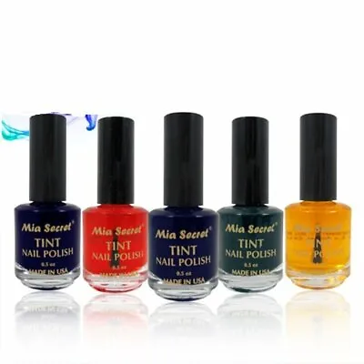 Nail Tint Color Transparent Nail Polish ~ Vitrals & Veil Effect Mia Secret • $8.49