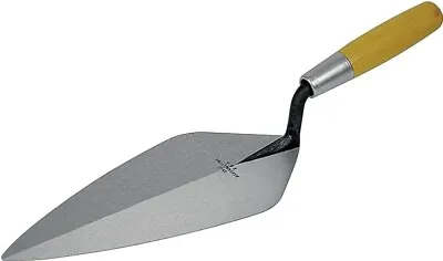 NEW Marshalltown 33 11 London Pattern MASON Brick Trowel WOODEN Handle USA • $38.95