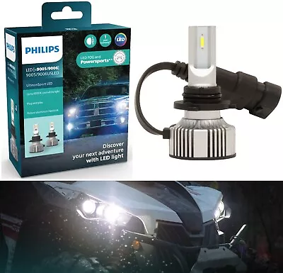 Philips UltinonSport LED White 9006 Two Bulbs Head Light Low Beam Replacement OE • $49.40