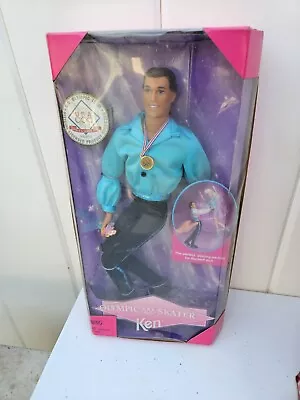 Olympic USA Skater Ken Mattel #18502 1998 USA Olympic Barbie Doll. Unopened  • $25