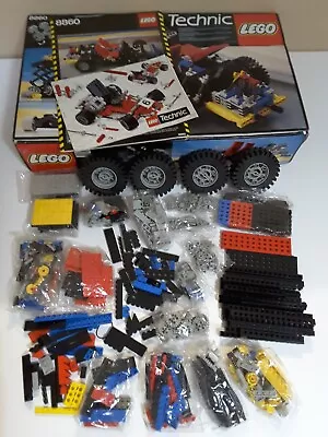 Vintage LEGO 8860 TECHNIC MODEL Lego VEHICLE Mechanical Toy Car • $132.50